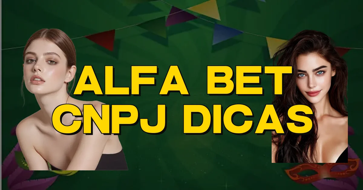 Alfa Bet Cnpj Dicas Oficial