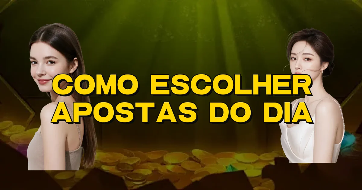 Como Escolher Apostas Do Dia Oficial