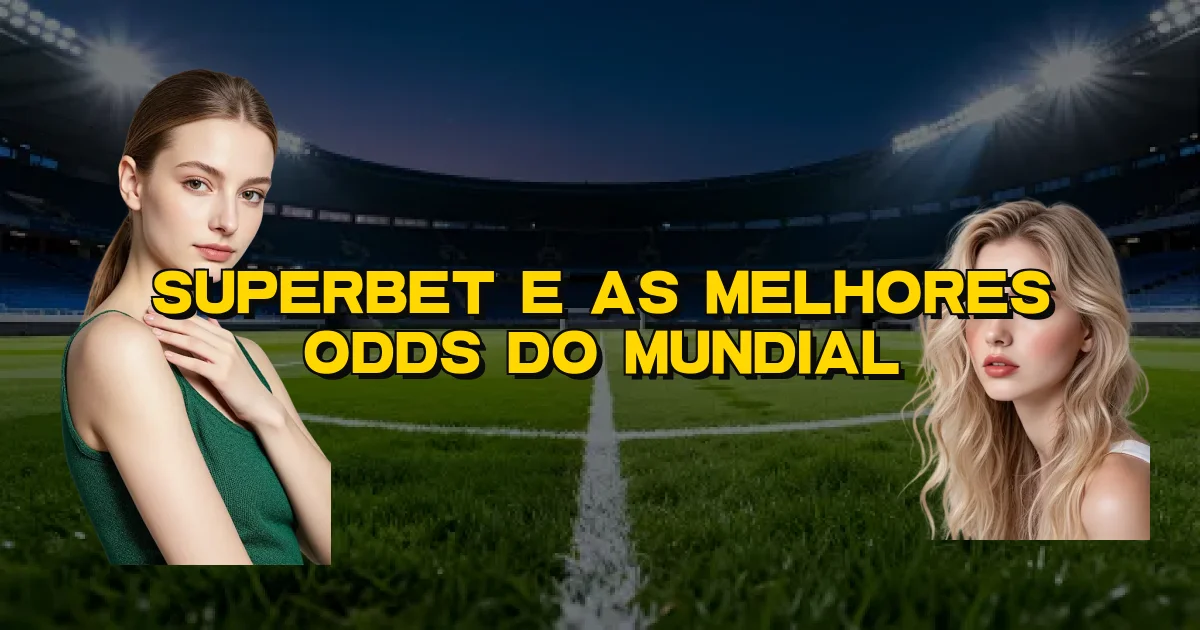 Superbet E As Melhores Odds Do Mundial Oficial